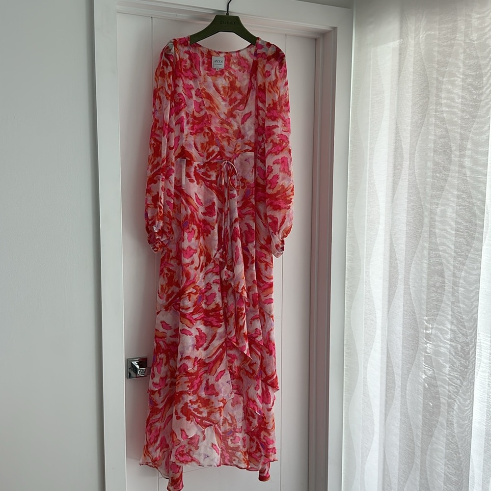MISA Los Angeles Talitha Robe in Maldive Marble - Picture 6 of 7
